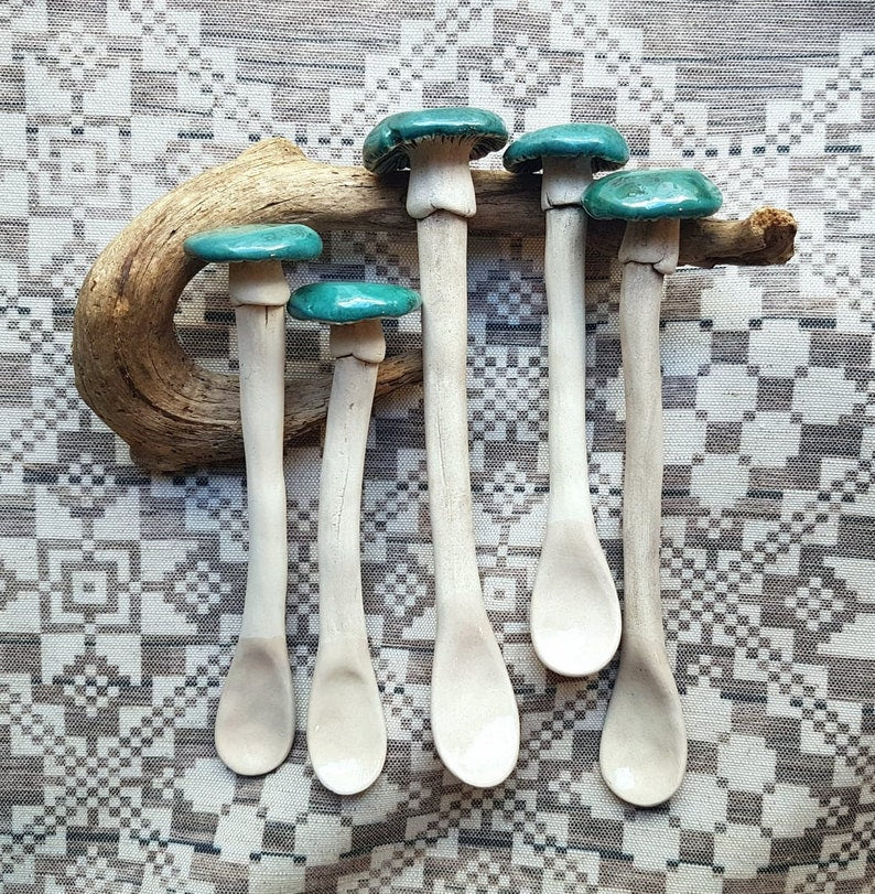 Ceramic Mushroom Spoon - Vikingamanita